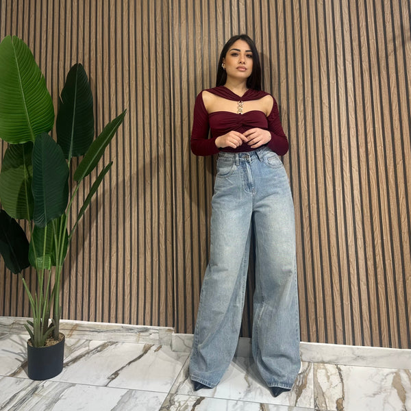 Jeans palazzo