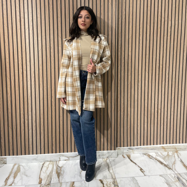 Cappotto a quadri
