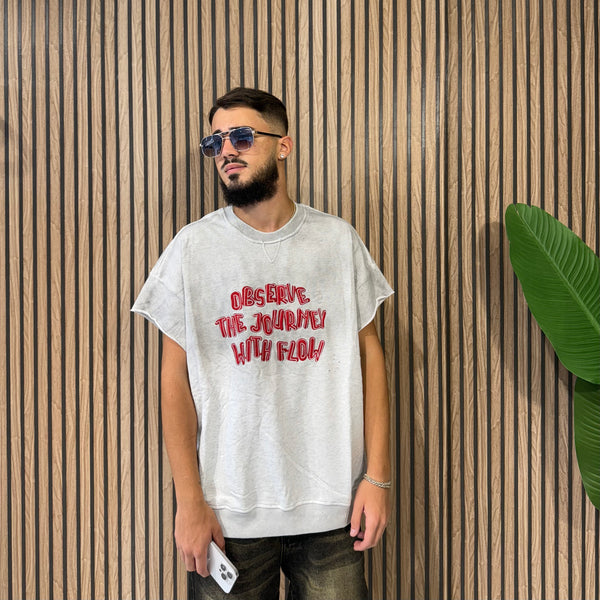 T-SHIRT STILE FELPA