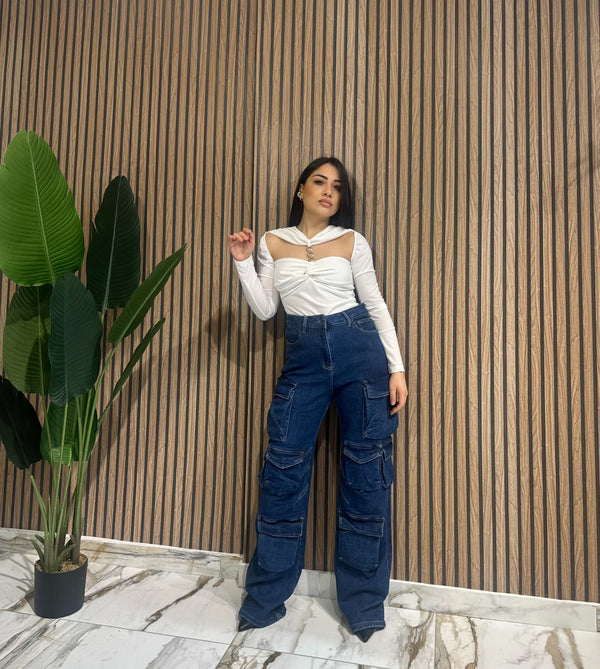 Cargo denim multitask